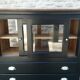 Trade furniture with drawers and sliding doors