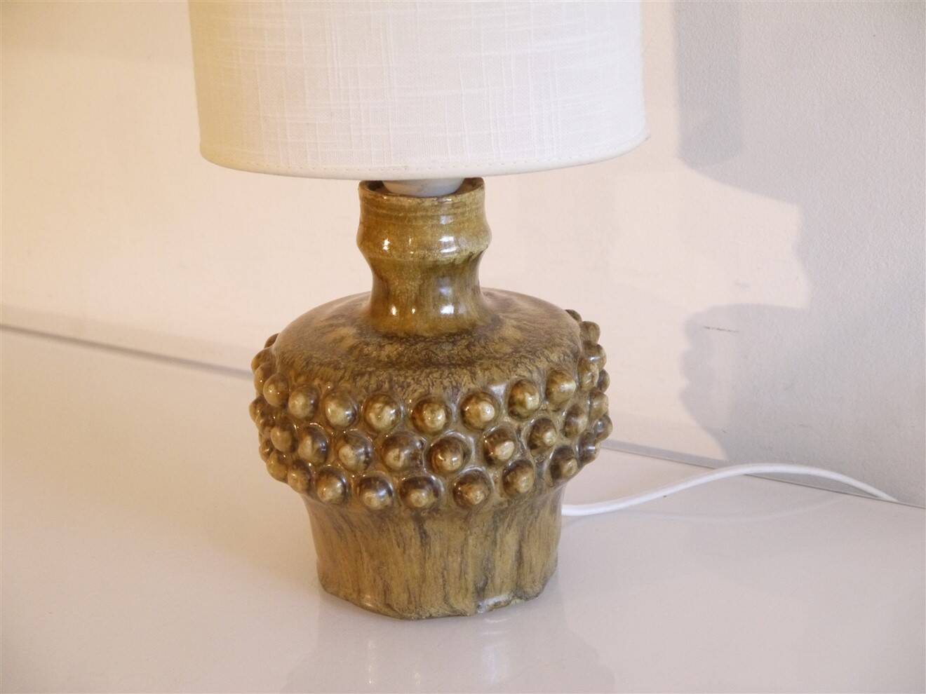 Swedish ceramic lamp by Gunnar Hansson 1960