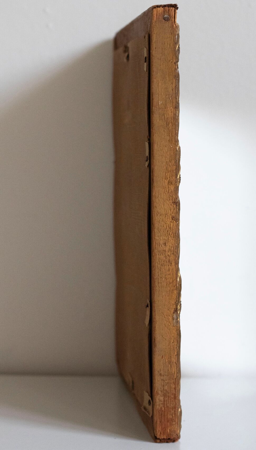 Antique mirror in gilded wood