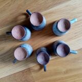 Stoneware cups or shot glasses