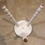 White tripod stool