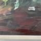 Oil canvas on wood flowers