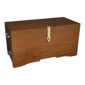 Large Teak Marine Chest – Late 19th Century