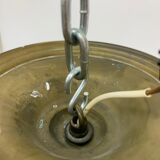 Antique Philips opaline glass hanging lamp, 1950’s