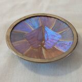 Bowl decorated with butterfly wings
