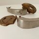 Pair of antique art deco furniture handles from the 30s/40s
