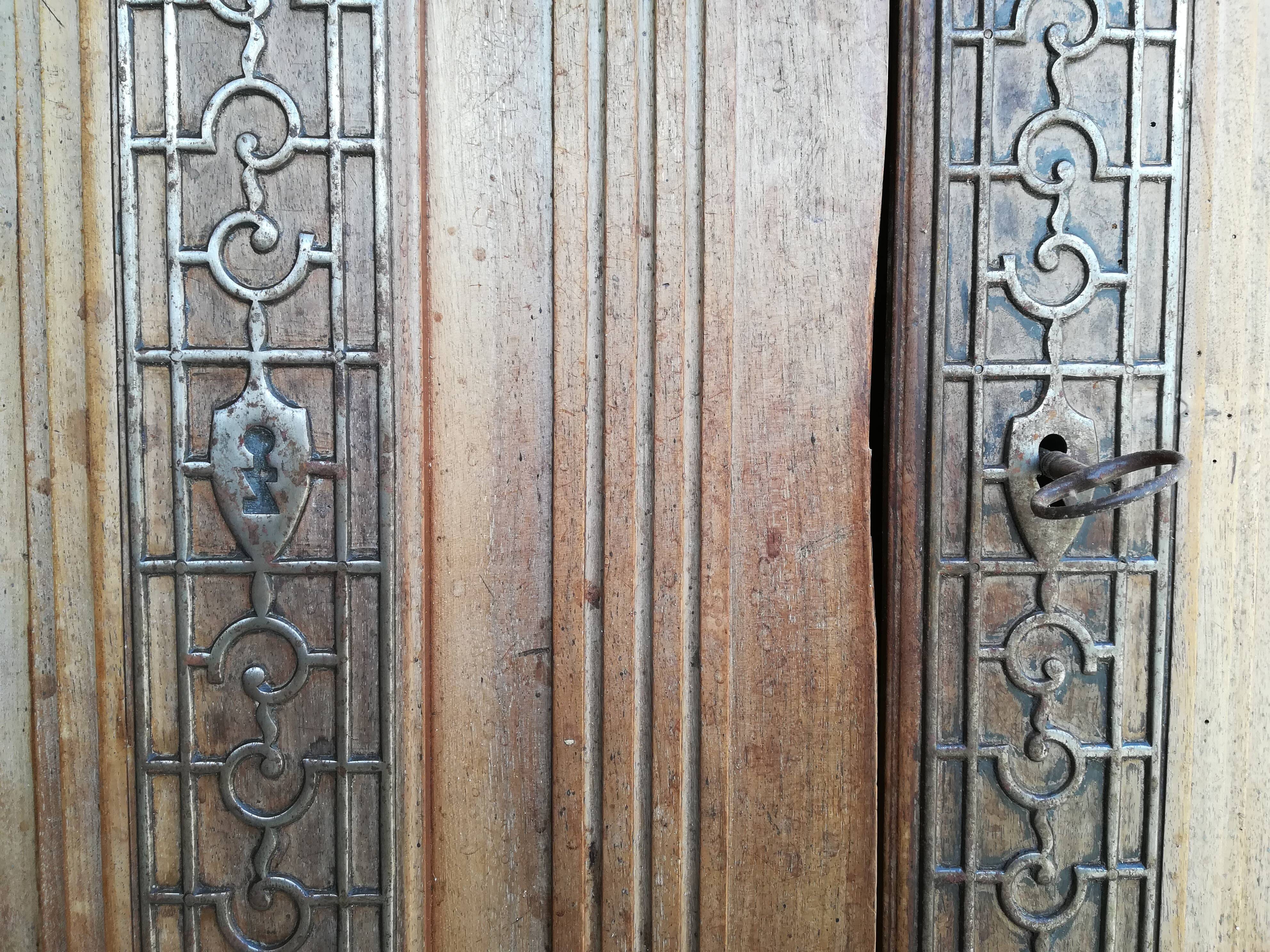 Paire de porte de placard 18 ème
