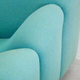 Chaise longue Artifort ABCD par Pierre Paulin (Sarcelle)