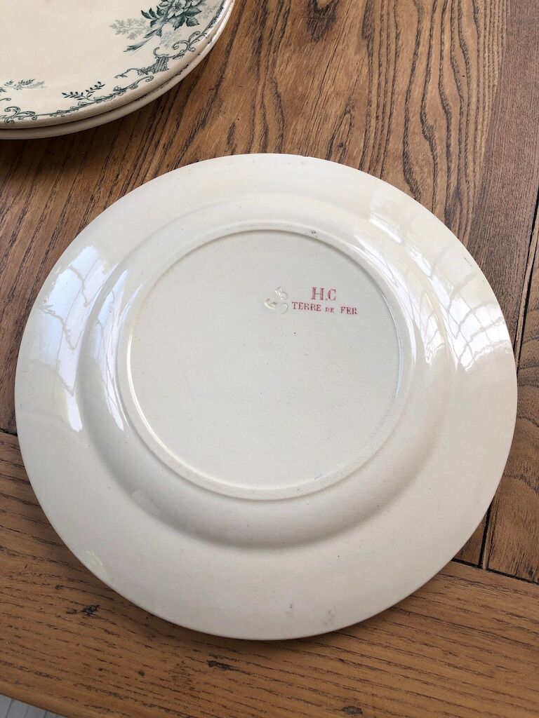 4 plates Iron Earth H.C.