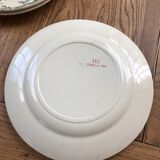 Set de 4 assiettes Terre de Fer H.C