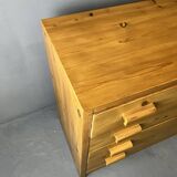 Pine chest of drawers 4 drawers, 80s