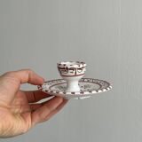 Hand painted ceramic egg cup
