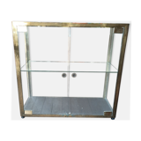 Vitrine laiton style art déco
