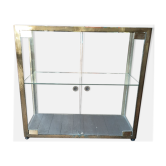 Vitrine laiton style art déco