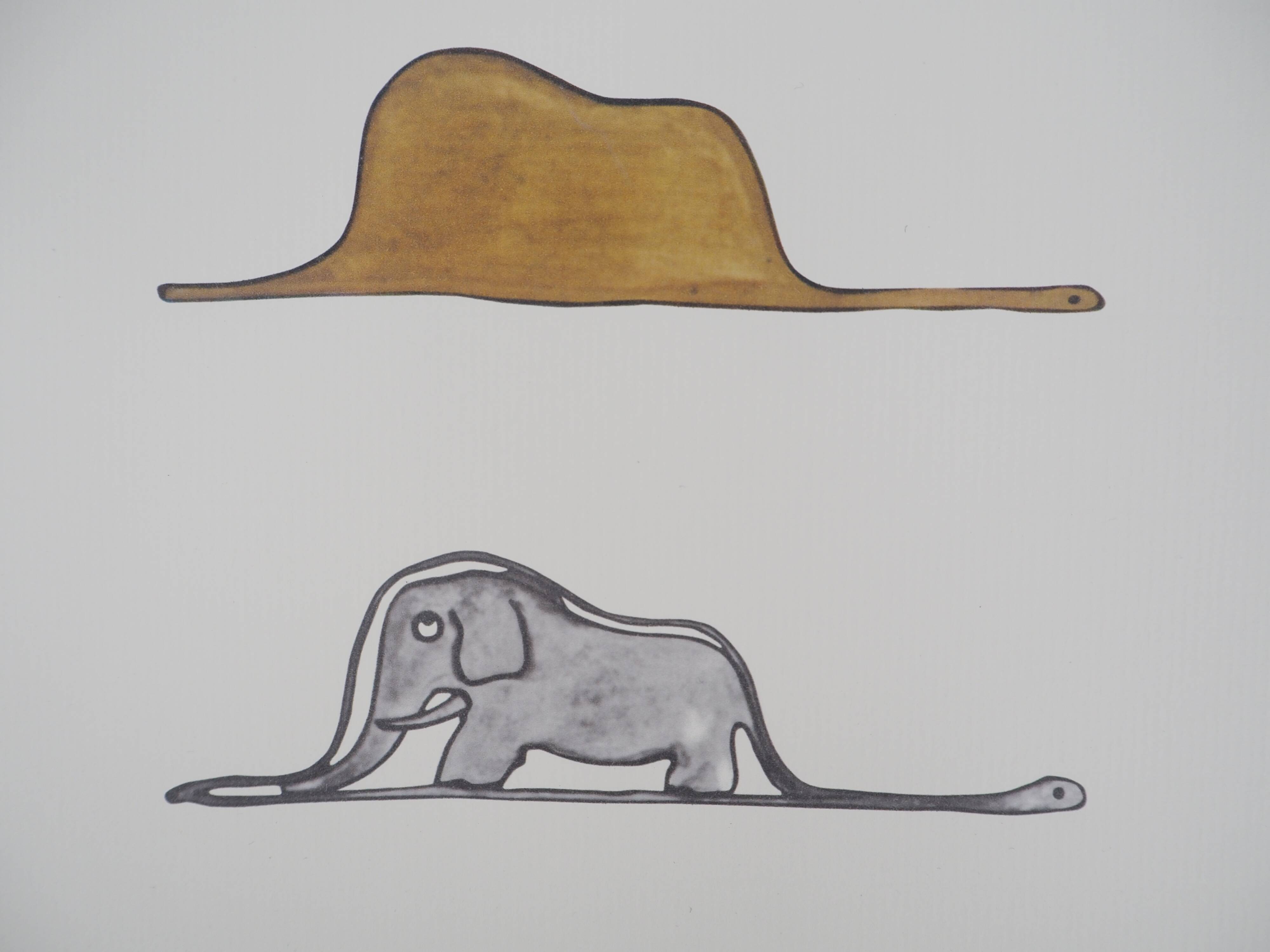 Antoine DE SAINT-EXUPÉRY: The Prince's Elephants, 2022 - Lithograph