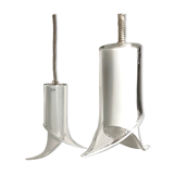 Pair of hanging Fiore by Renato Toso, Leucos Murano 1970