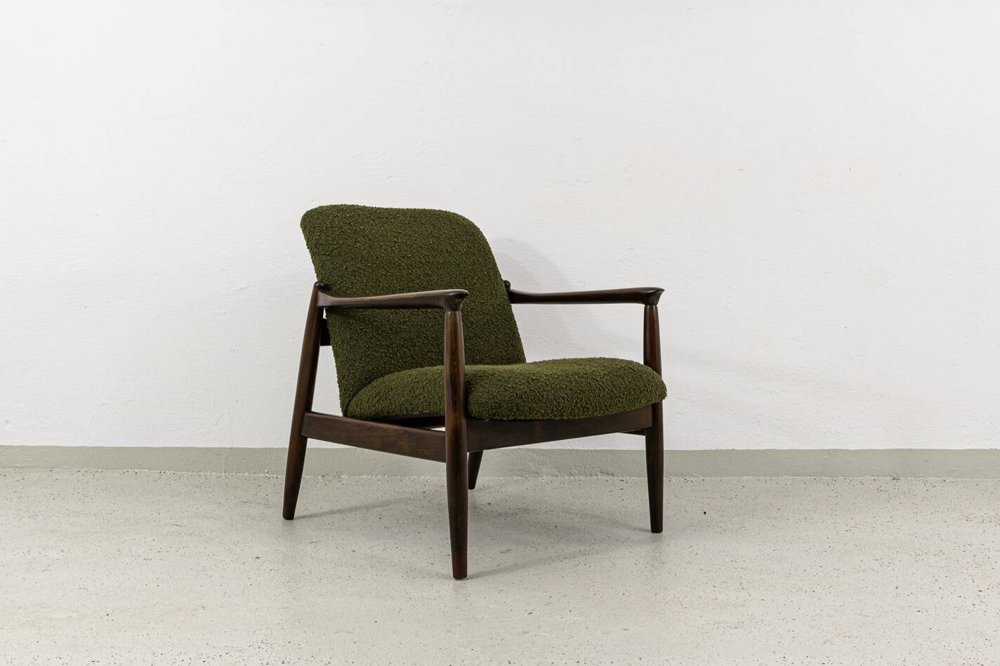 Vintage armchair GFM-64 by Edmund Homa, GFM, Poland, 1960s