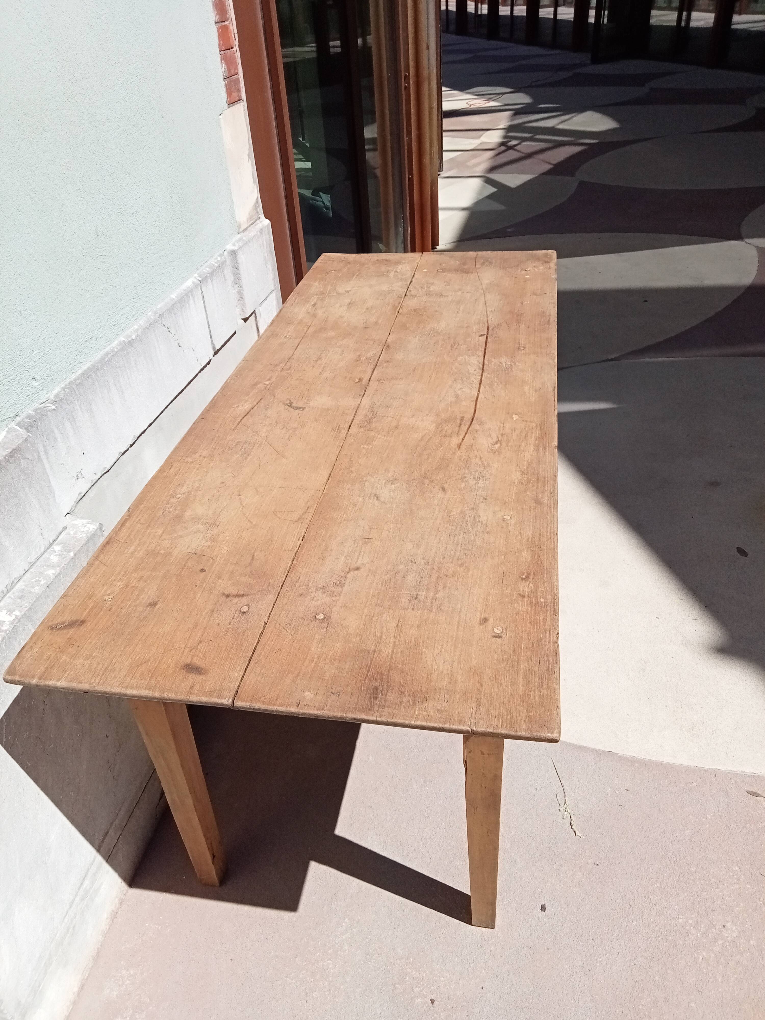 Old farmhouse table
