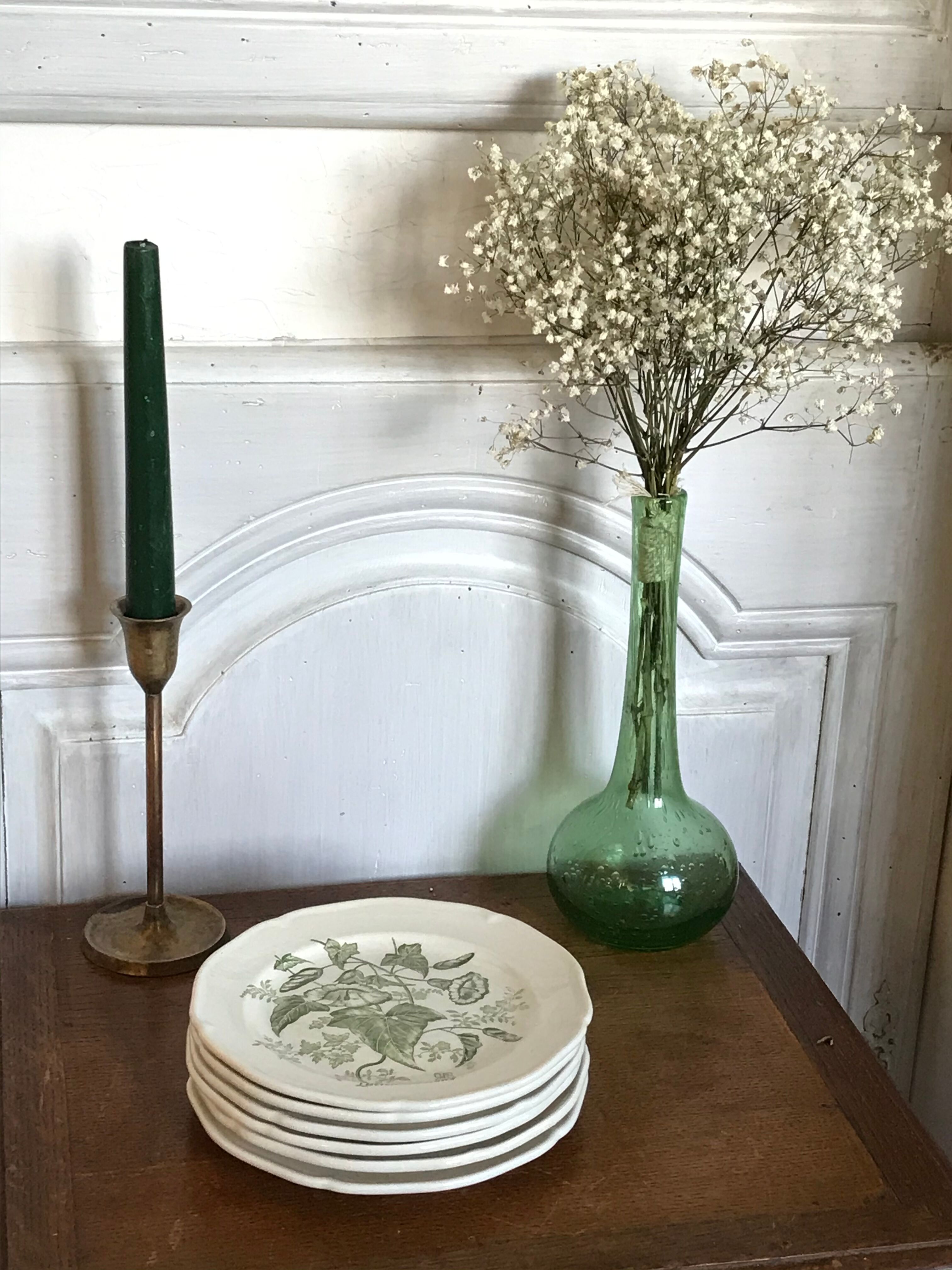 Lot of 6 Gien flat plates