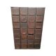Armoire d'apothicaire hollandaise antique, vers 1900