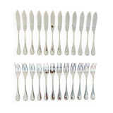 Christofle Malmaison, 12 fish cutlery sets, 24 pieces, new condition