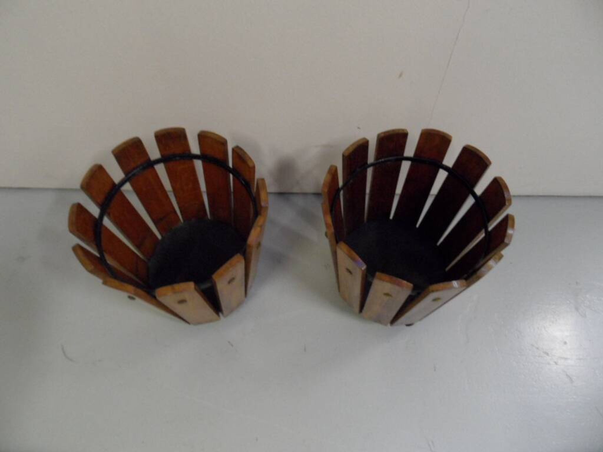 Vintage wooden plant boxes 1950's