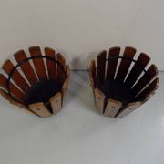 Vintage wooden plant boxes 1950's