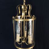 Lantern 3 bronze and brass lights