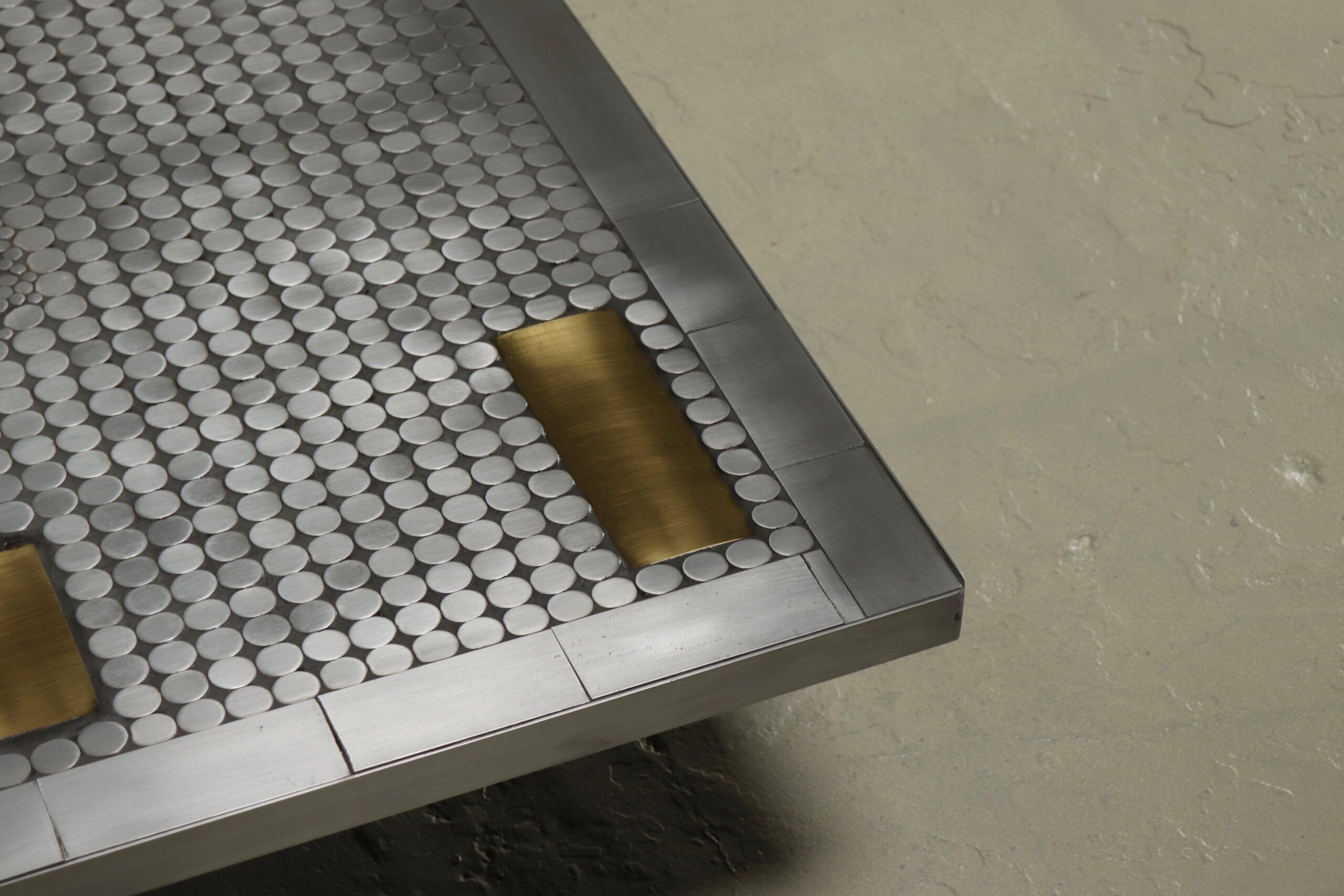Brutalist coffee table by Belgian artist Raf Verjans 1980s