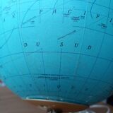 Vintage illuminated globe