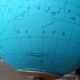 Vintage illuminated globe