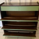 Meuble à chaussure vintage années 50