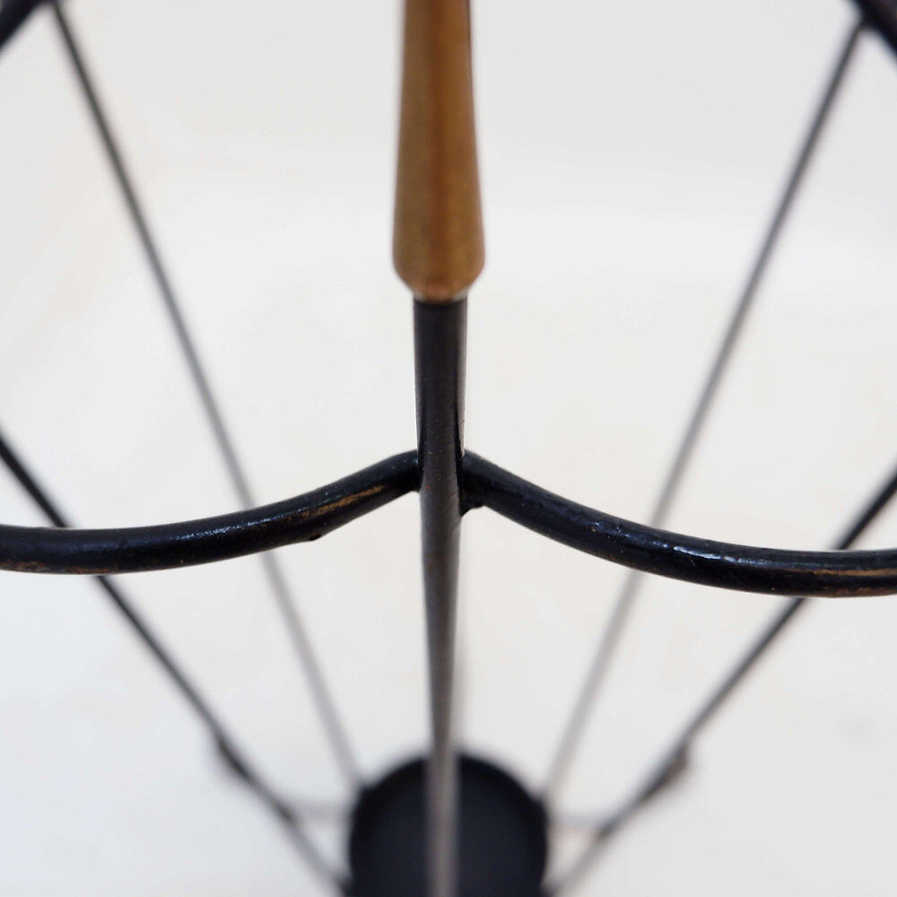 Mid-century wrought iron umbrella stand - 1960s