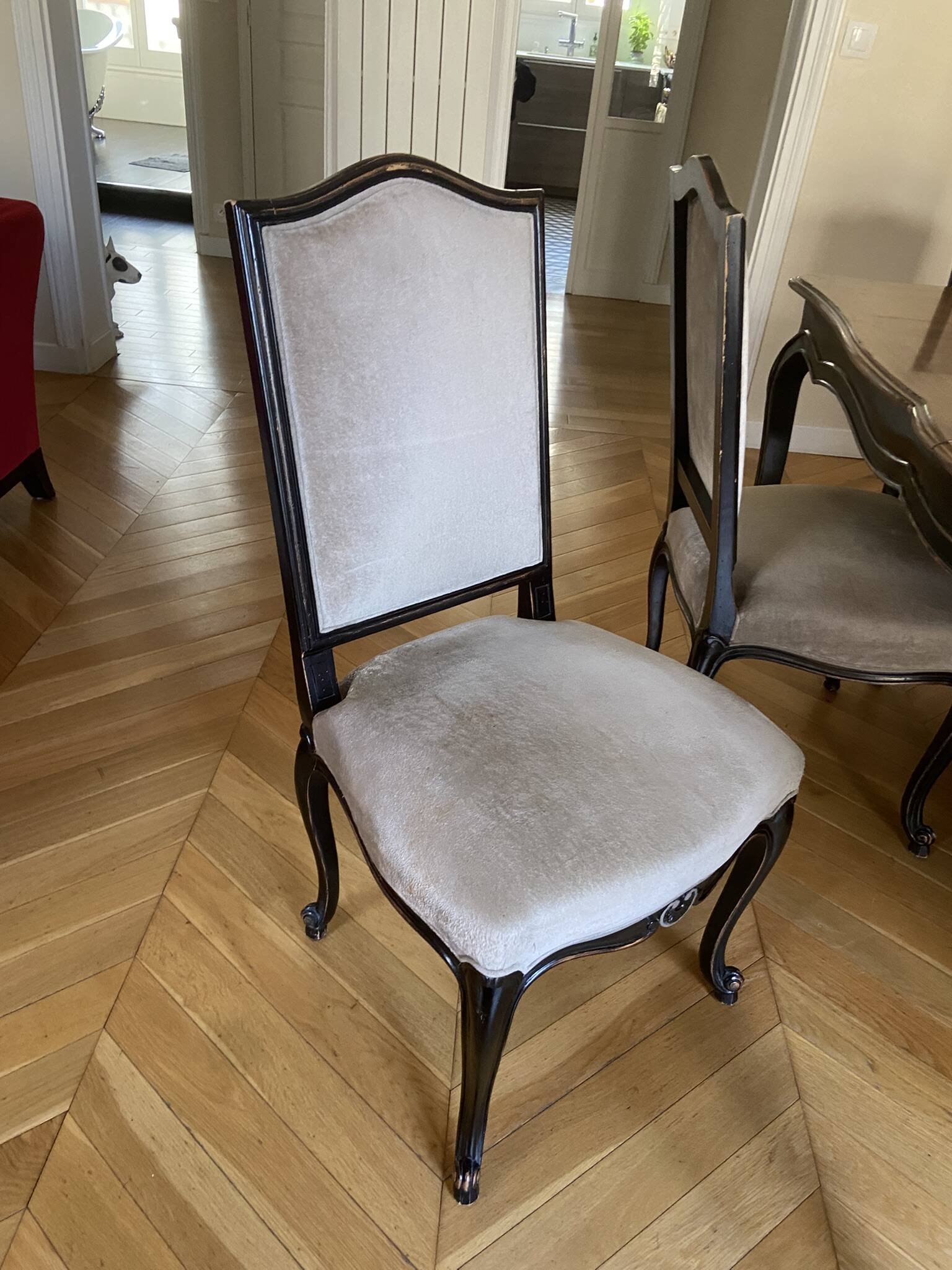 Dining room set Roche Bobois Volutes