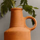 Vase bouteille terracotta - art populaire