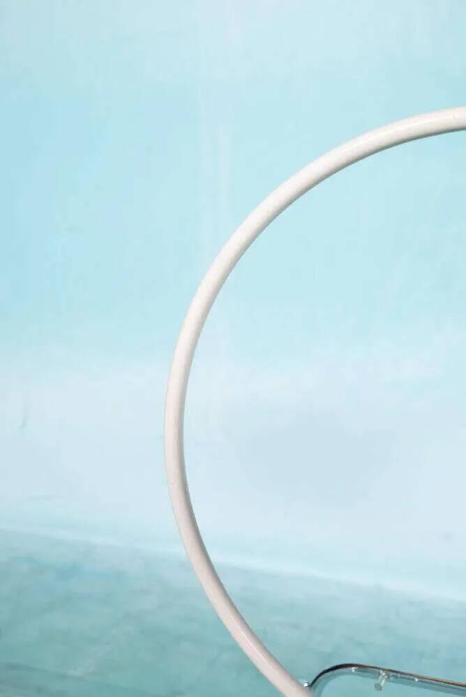 Vintage arc table lamp, 60s/70s Memphis desk lamp.