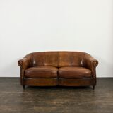 Sheep leather sofa