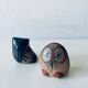Owl Mexican folk art from Tonala