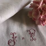 Harvest tablecloth, jp monogram