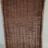 Wicker serving tray