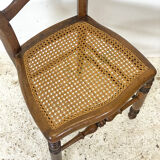 Pair of Louis Philippe canned chairs