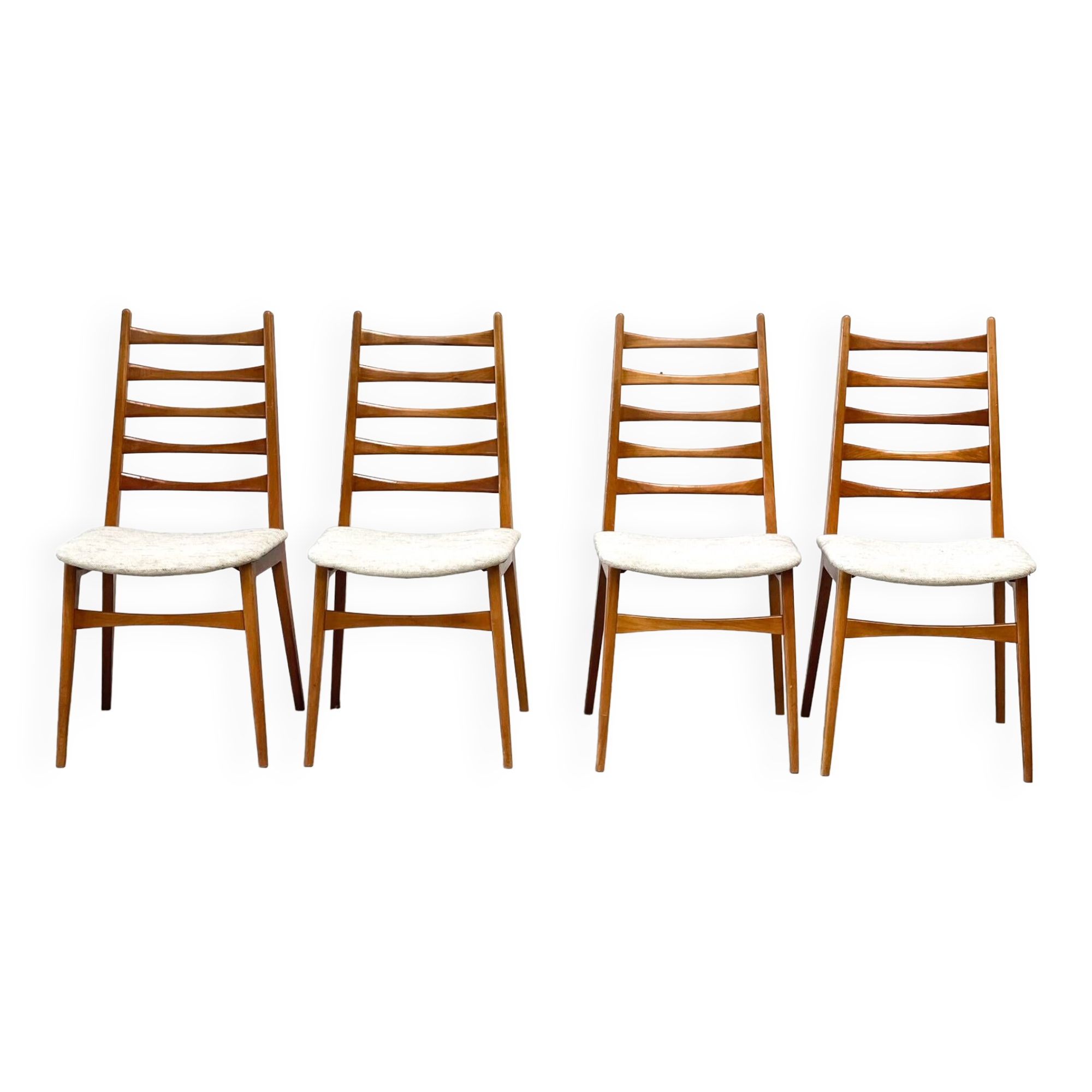 set of four Danish dining chairs
