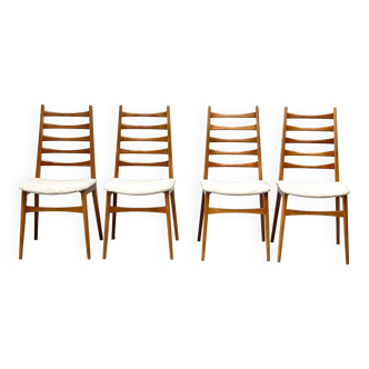 set of four Danish dining chairs