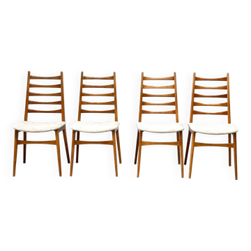 set of four Danish dining chairs