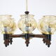 Mid-century big chandelier, 1960