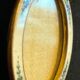 Enamel frame painted rose patterns for family portrait