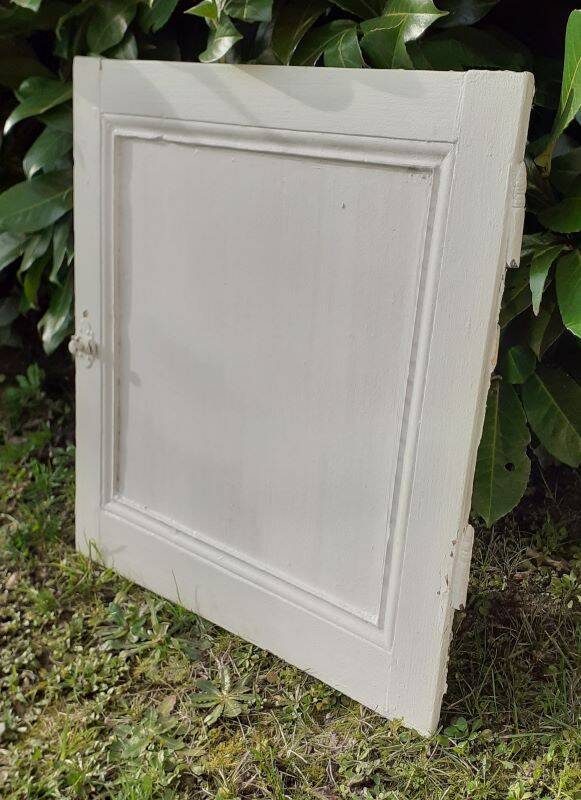 Small cupboard door 61.5x63.5cm old hardware