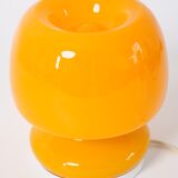 Italian opaline lamp vintage orange