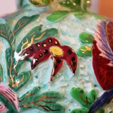 Large baluster vase with fish | Cerdazur (c. 1950-60)