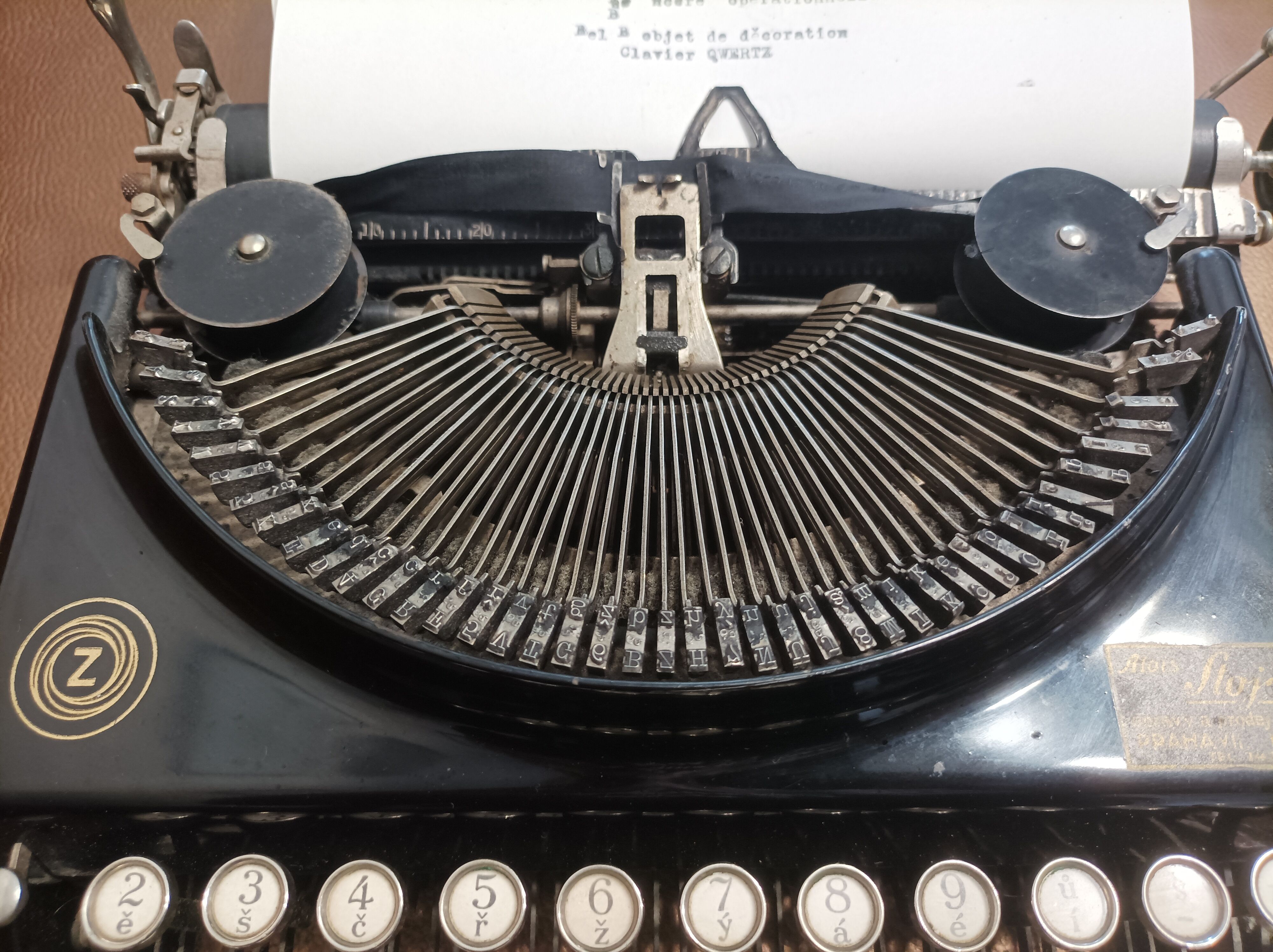 Remington portable collector typewriter 1930 model z